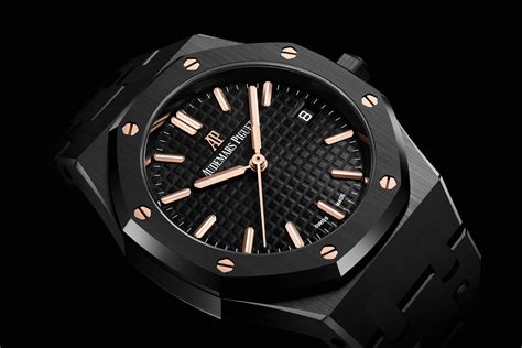 ap royal oak black ceramic